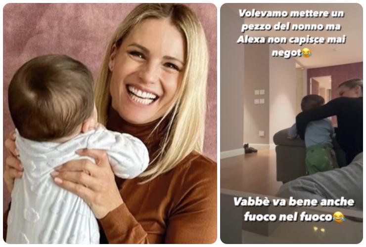 Le canzoni che Michelle ha fatto sentire al piccolo Cesare
