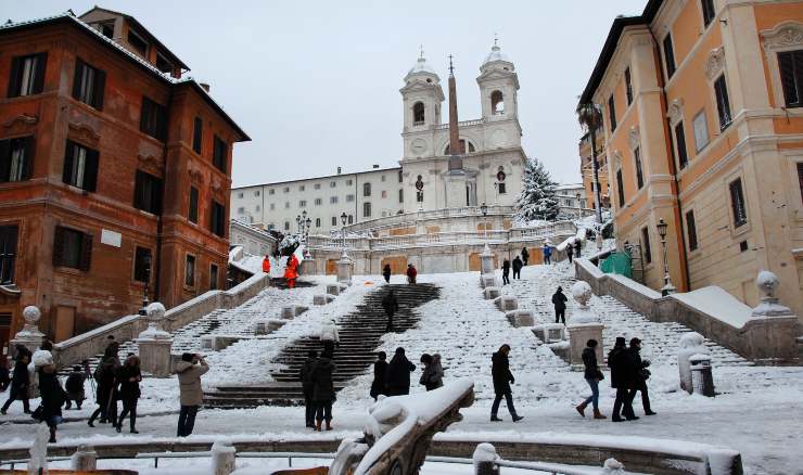 Neve a Roma - Lineadiretta24.it